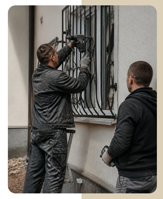 Установка наружных решеток в Шебекине от 4989 р. | ДвериЛегко-Шбк